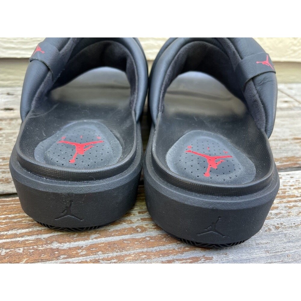 Nike Air Jordan Sophia Slide Women's 10 Off Noir Fire Red Black DO8863-060 - Picture 9 of 13